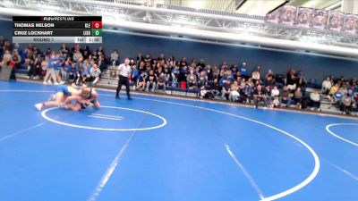 157 lbs Round 1 - Cruz Lockhart, Lincoln Southwest vs Thomas Nelson, Klein