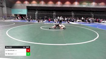 145 lbs Consi Of 32 #2 - Gavin Sandoval, Crook County vs Max Benson, Pleasant Grove