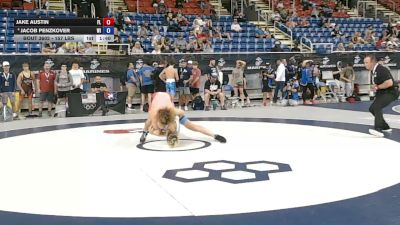157 lbs Champ. Rd Of 64 - Jake Austin, Florida vs Jacob Penzkover, Wisconsin