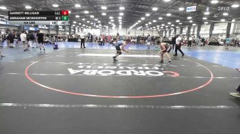 154 lbs Rr Rnd 1 - Garrett Milligan, Elite Athletic Club - MS vs Abraham McWhorter, NC Gold - MS