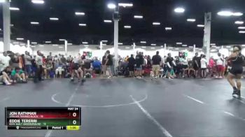 170 lbs Semis (4 Team) - Eddie Tererri, Este Built Underground vs Jon Rathman, Steller Trained Black