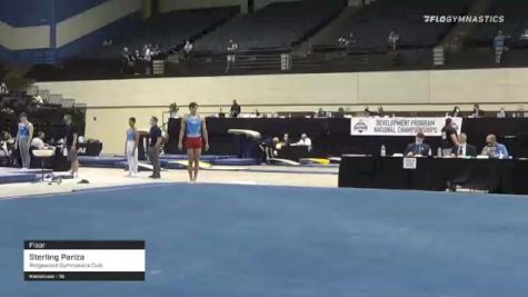 Sterling Pariza - Floor, Ridgewood Gymnastics Club - 2021 USA Gymnastics Development Program National Championships