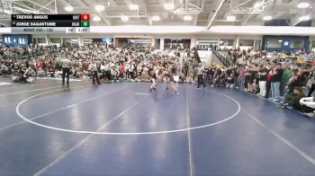132 lbs Semifinal - Trevor Angus, Uintah vs Jorge Sagastume, Westlake