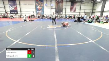 90 lbs Rr Rnd 3 - Drake Hicks, Warrior RTC vs Silas Dietrich, D3Primus