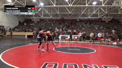 197 lbs Quarterfinal - Jakar Carter, Palomar College vs Nelson Ramirez, Cerritos College