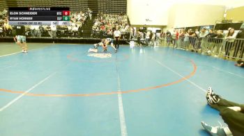 128-I lbs Consi Of 32 #2 - Elon Schneider, Montclair vs Ryan Horner, Islip