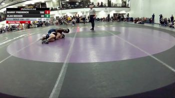 157 lbs Cons. Round 2 - Manny Frederick, Trine vs Elan Bekker, Henry Ford College