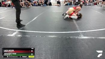 106 lbs Round 2 (4 Team) - Jack Meyer, Prime WC Black vs Anthony Masi, Hammer WC