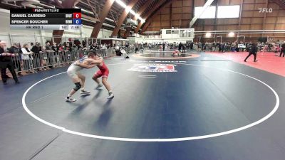 170B lbs Rr Rnd 1 - Samuel Carreno, South Side Wrestling Club vs Spencer Boucher, Bennington Tristate Wrestling Club