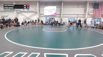 120 lbs Luke Provost, Oregon vs Riker Dewitt, Iowa Blue