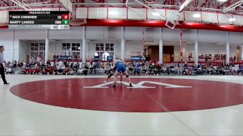 165 lbs Cons. Round 2 - Nick Cheshier, Chicago vs Marty Landes, Case Western Reserve