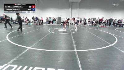 Champ. Round 2 - Isabella Lorenzana, Surfside X Wrestling vs Jayden Moehle, MO West Championship Wrestling Club