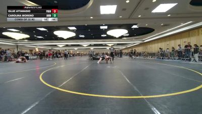 109 lbs Consi Of 32 #2 - Ollie Attanasio, Pounders WC vs Carolina Moreno, Animal House