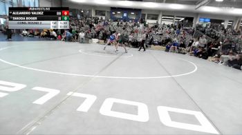 126 lbs Cons. Round 2 - Alejandro Valdez, Gunnison Valley vs Takoda Boger, South Summit