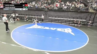 6A 132 lbs Semifinal - Curtis Borge, Westlake vs Caleb Jackson, Pleasant Grove