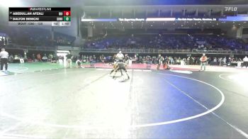 120 lbs Champ. Round 2 - Dalton Benicki, Sonora vs Abedullah Afzali, Rio Americano