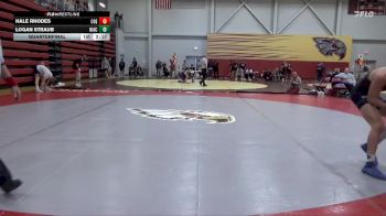 165 lbs Quarterfinal - Logan Straub, North Iowa Area Community College vs Hale Rhodes, Coe