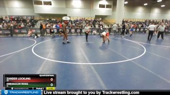 195 lbs Quarterfinal - Dreshaun Ross, IA vs Zander Lockling, NE