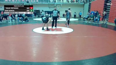 190 lbs Quarterfinal - Isaac Reynoso, Glencoe vs Jake Garcia, Century