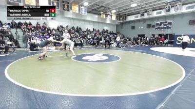 170 lbs Cons. Round 1 - Daniela Tapia, Paramount vs Jasmine Aguila, Moreno Valley