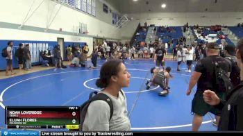 138 lbs Semifinal - Elijah Flores, Pounders WC vs Noah Loveridge, Team S