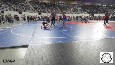 101 lbs Round Of 32 - McKenzie Huling, Central Middle School vs Elena Lopez, Watonga Youth Wrestling