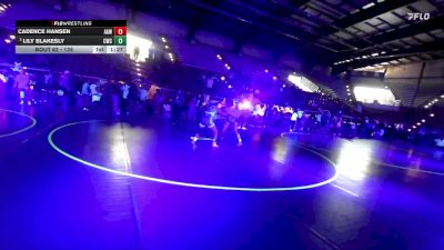 135 lbs Quarterfinal - Lily Blakesly, Champions Wrestling Club vs Cadence Hansen, Agon Academy Wrestling