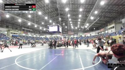 141 lbs Rr Rnd 2 - Angelo Romero, No Team vs Ashton Snyder, Arvada West