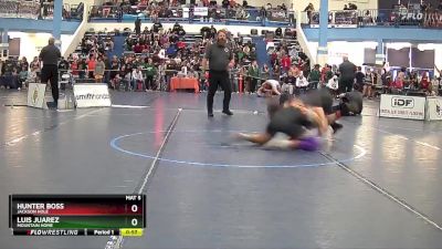 157 lbs Cons. Round 6 - Luis Juarez, Mountain Home vs Hunter Boss, Jackson Hole