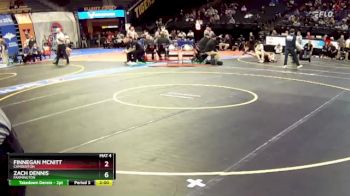 132 Class 3 lbs Champ. Round 1 - Finnegan McNitt, Camdenton vs Zach Dennis, Farmington