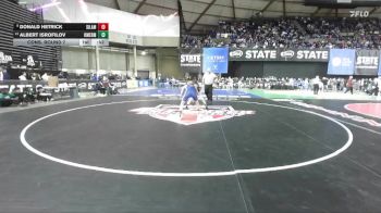 Boys 3A 120 lbs Cons. Round 7 - Donald Hetrick, Silas vs Albert Isrofilov, Kent Meridian