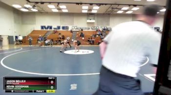 149 lbs Cons. Semi - Kevin Goodman, Chabot College vs Jason Belleji, Delta College