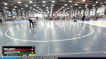 84 lbs Rd# 1 9:00am Friday - Beau Abbott, Team Michigan vs Harper Hamacher, Untouchables