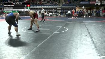 285 lbs Consi Of 16 #2 - Ethan Miller, Lock Haven vs Brody Kline, Franklin & Marshall