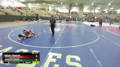 105 lbs Cons. Round 2 - Jackson Roach, Nolensville Wrestling Club vs Nikhel Persaud, Brentwood Wrestling Club