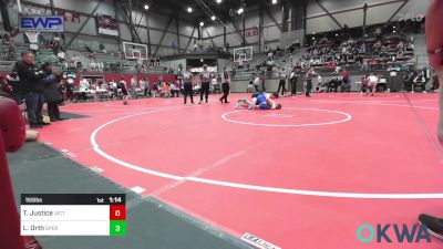 155 lbs Quarterfinal - Tynan Justice, Victory Grappling Club vs Luke Orth, Sperry Wrestling Club