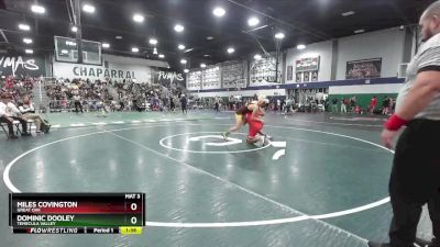 138 lbs Semifinal - Miles Covington, Great Oak vs Dominic Dooley, Temecula Valley