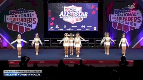 Celebrity Cheer - Vogue [2026 L1 Senior - D2 Day 2] 2026 NCA All-Star National Championship