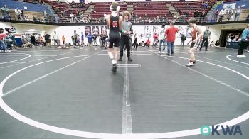 92 lbs Consolation - Brody Scott, Lions Wrestling Academy vs Liam Moore, Norman Grappling Club