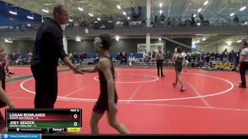 80 lbs Round 1 (6 Team) - Logan Rowlands, Bishop Watterson vs Joey Sesock, Medina Highland