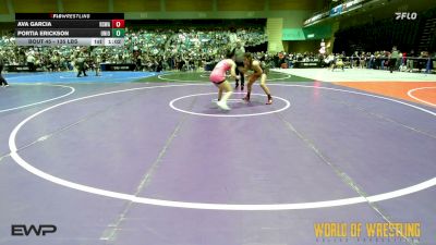 135 lbs Semifinal - Ava Garcia, Red Star Wrestling Academy vs Portia Erickson, Union