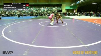 135 lbs Semifinal - Ava Garcia, Red Star Wrestling Academy vs Portia Erickson, Union