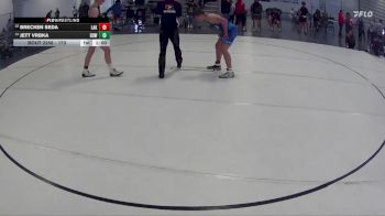 173 lbs Cons. Round 4 - Brecken Seda, Lakeview vs Jett Vrbka, Double Dog Wrestling