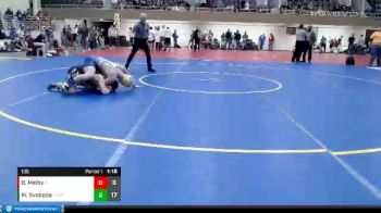 135 lbs Finals (8 Team) - Brayden Melby, Pierz vs Mark Svoboda, Hastings