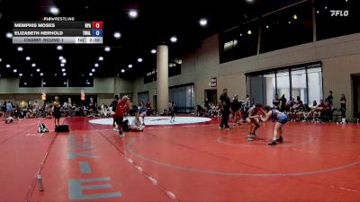 120 lbs Champ. Round 1 - Memphis Moses, RPA vs Elizabeth Herhold, Trojan Wrestling Academy LLC