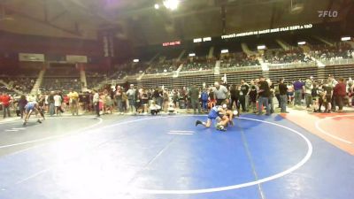 102 lbs Semifinal - Joshuah Hernandez, Cody WC vs Drew Wright, Natrona Colts