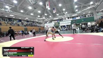 157 lbs Cons. Round 3 - Logan Noriega, West Hills vs Isaiah Cook, Del Norte (San Diego)