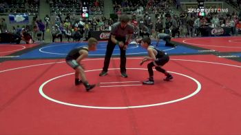 67 lbs Round Of 16 - Cooper Johnson, RAW vs Robert Jr. Stegeman, Berryhill Wrestling Club