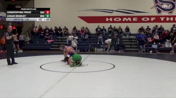 149 lbs Cons. Semi - Logan Bradley, Big Bend Community College vs Christopher Frost, Southwestern Oregon Community College