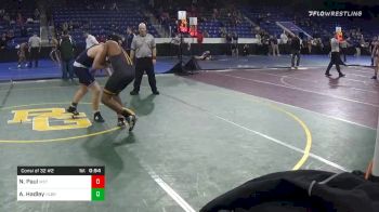 182 lbs Consolation - Nathan Paul, Weymouth vs Alex Hadley, Hollis Brookline